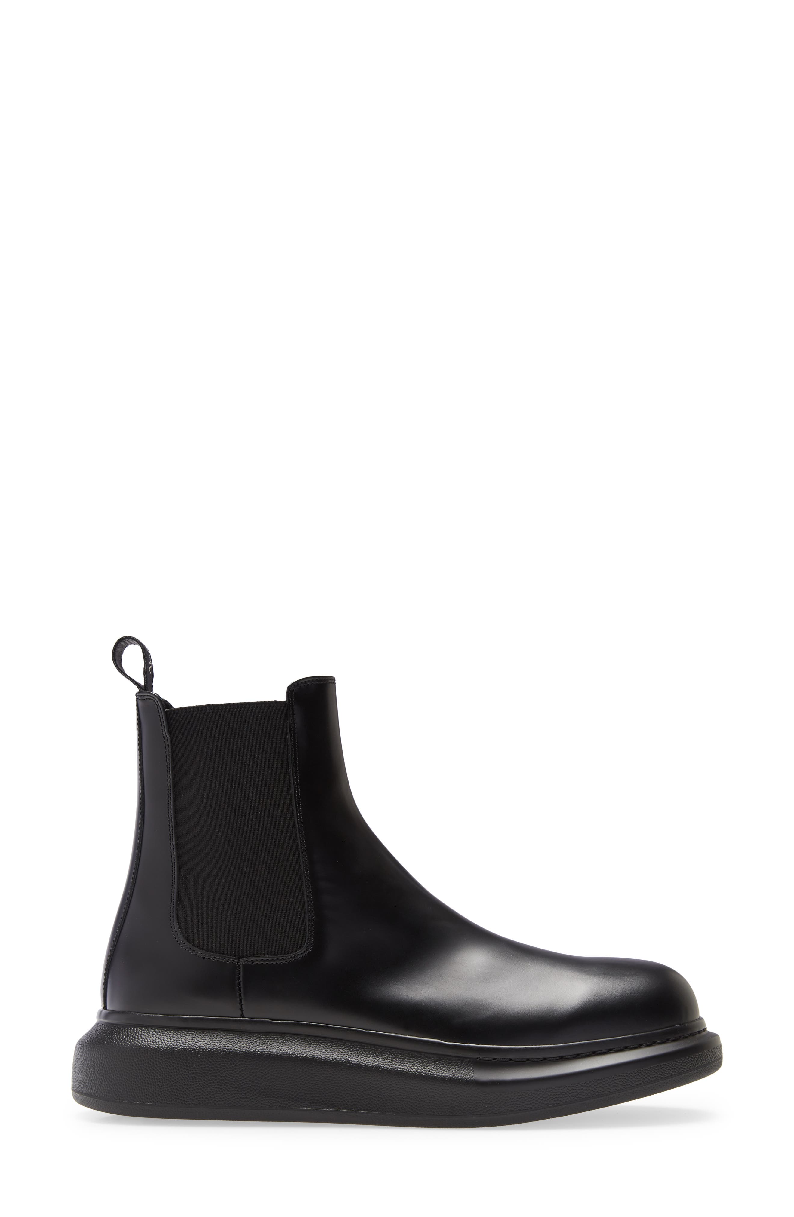 McQueen Alexander McQueen Platform Chelsea Boot, Alternate, color, 