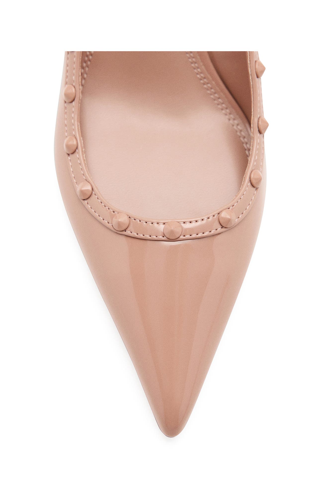 Faux Leather Slingback Pump, Alternate, color, BLUSH TAN