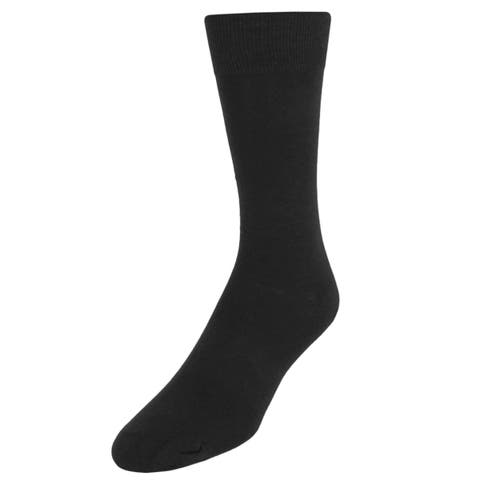 Sasha Solid Colored Mid-Calf Pima Cotton Socks (1 Pair)
