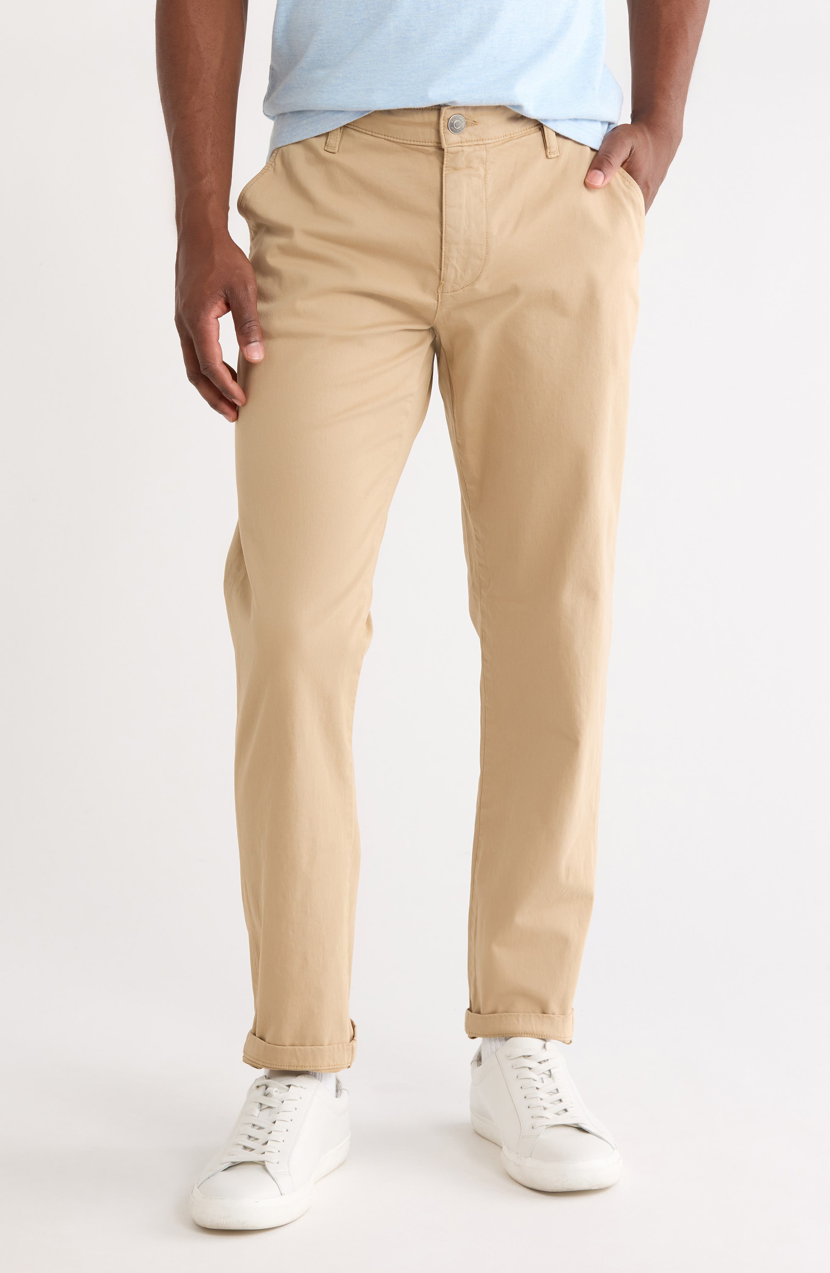 Jeff Slim Fit Twill Pants
