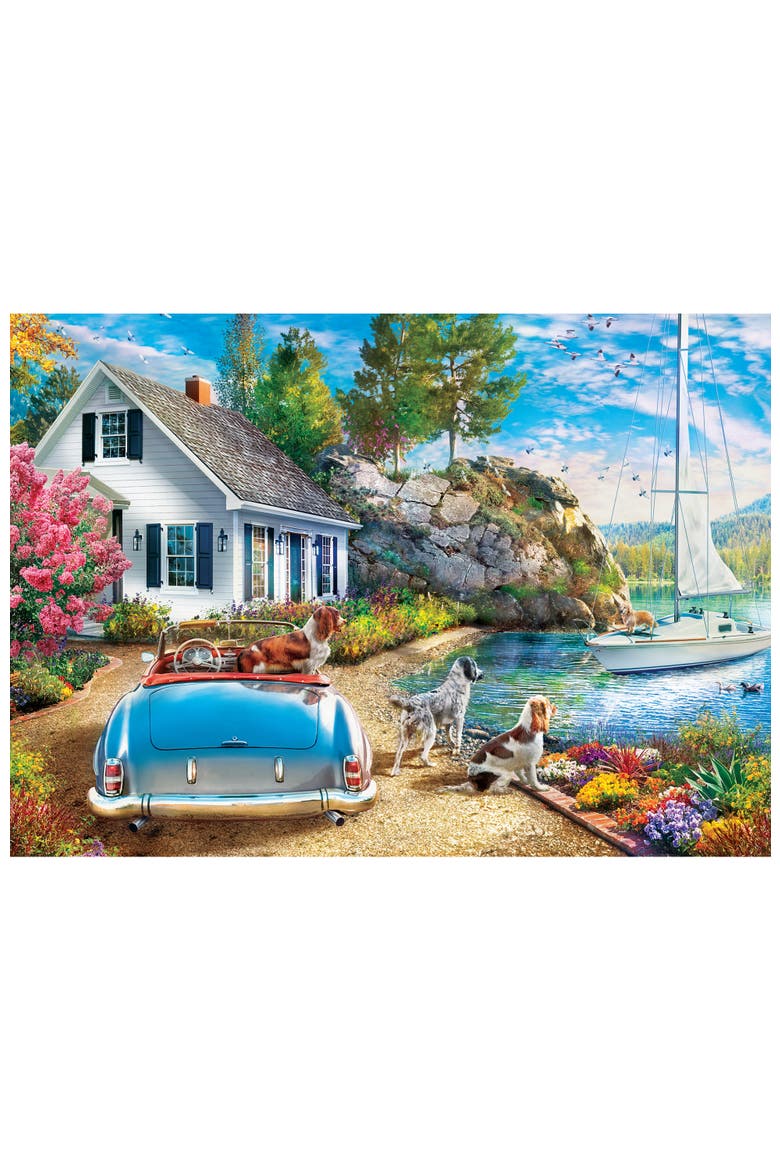 Afternoon Escape 500 Piece Jigsaw Puzzle, Alternate, color, Multicolor