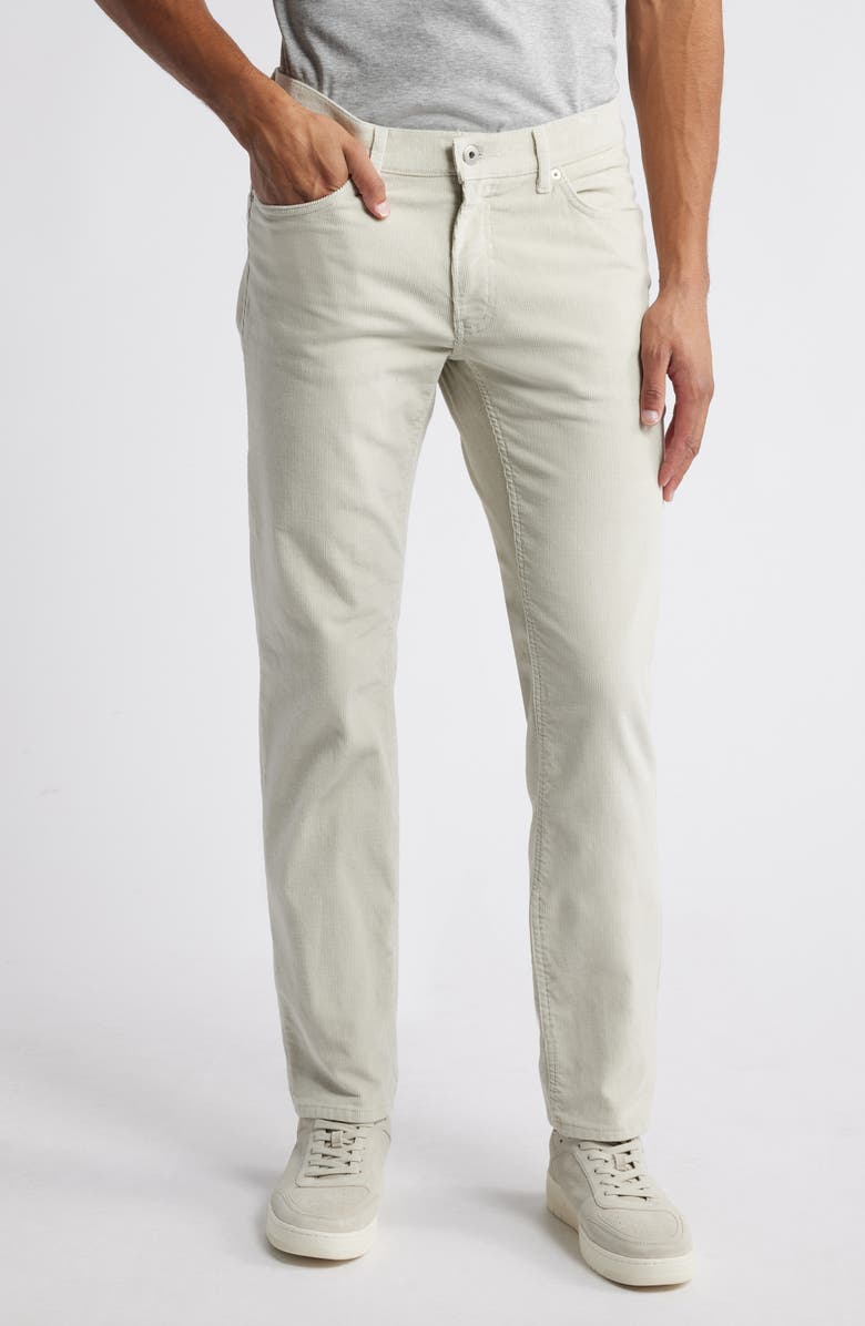 Brax Chuck Modern Fit Stretch Corduroy Pants, Main, color, Seed
