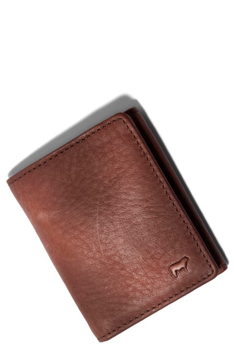 Classic Leather Trifold Wallet