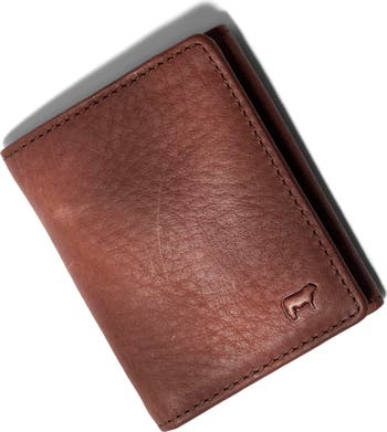 Classic Leather Trifold Wallet