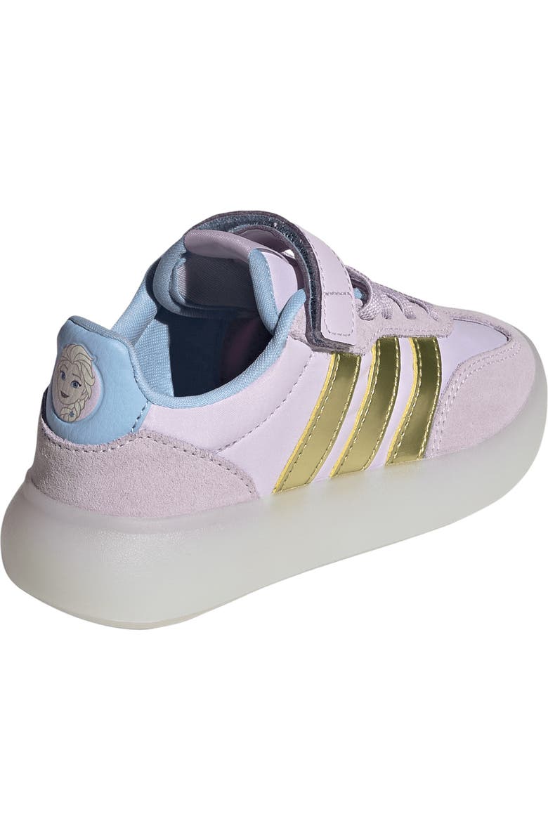 adidas Kids' Barreda Decode Sneaker, Alternate, color, Lavender/ Gold Met./ Glow Blue