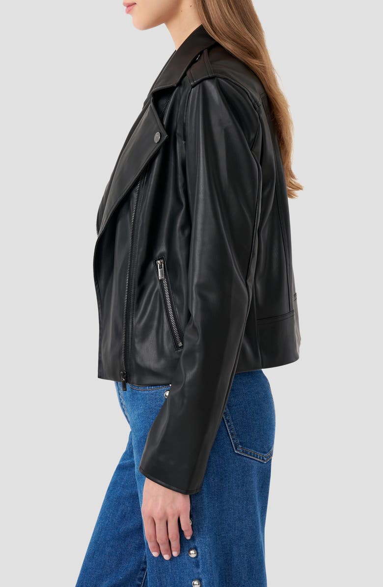 RM Rebecca Minkoff Moto Jacket, Alternate, color, Black