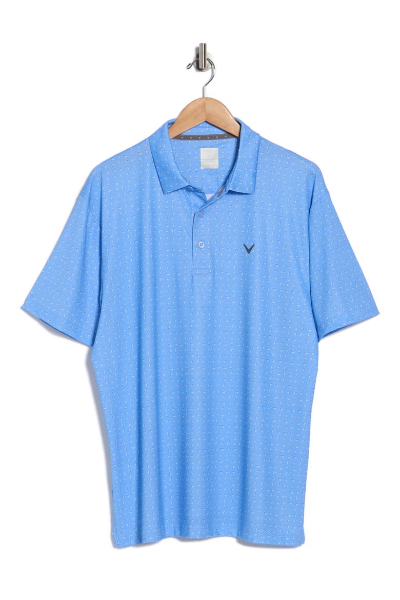 Polo Top, Alternate, color, VISTA BLUE
