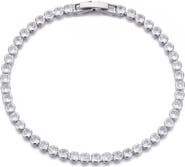 Adornia Crystal Bezel Bracelet