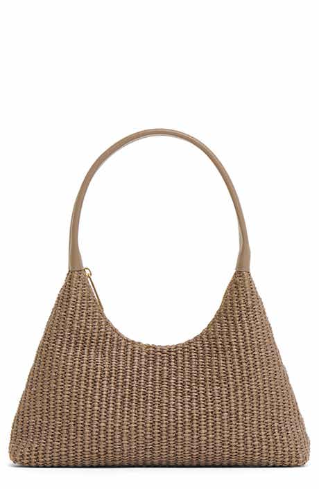 Mini Candy Woven Raffia Hobo Bag