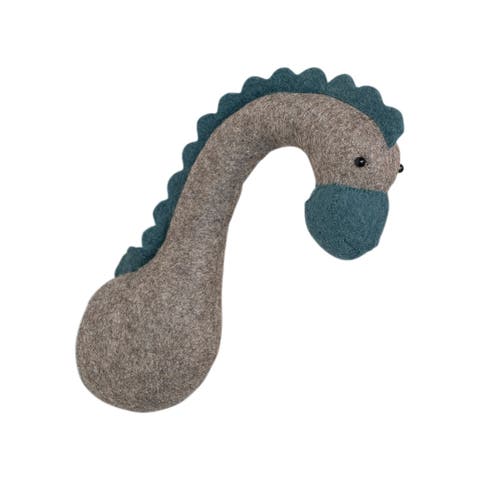 Wool Felt Dinosaur Head Wall Hanging
