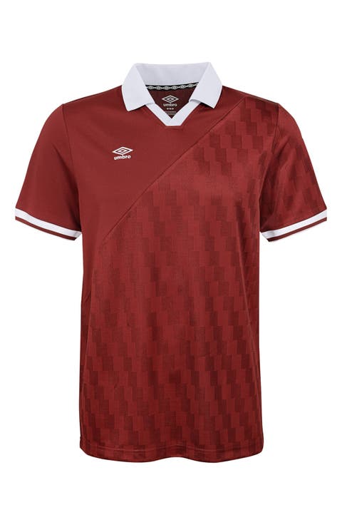 Split Stripe Jersey Polo