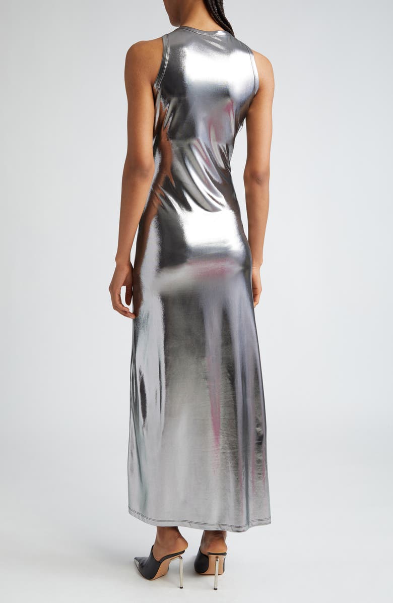 DIESEL<sup>®</sup> Metallic Foil Jersey Tank Dress, Alternate, color, 