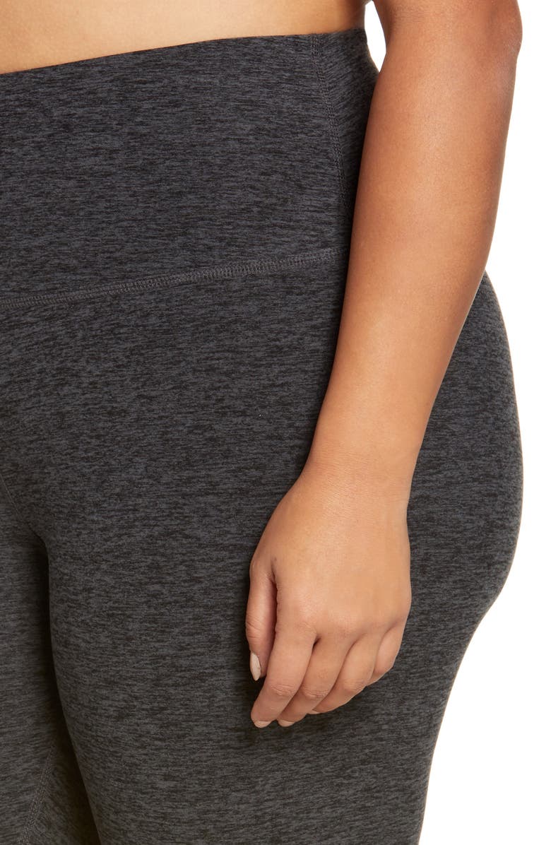 Beyond Yoga Walk & Talk Space Dye High Waist Leggings, Alternate, color, 