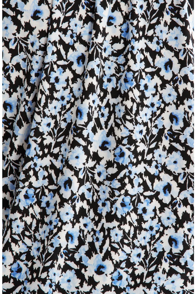 Floral Keyhole Peasant Top, Alternate, color, BLUE YONDER MULTI