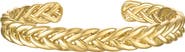 FZN Wheat Chain Cuff Bracelet