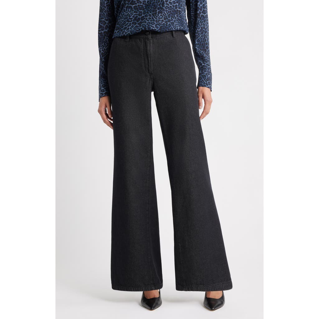 Kobi Halperin Effie Wide Leg Pants In Black