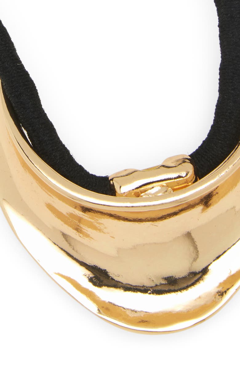 Tasha 2-Pack Ponytail Holder, Alternate, color, Gold Silver