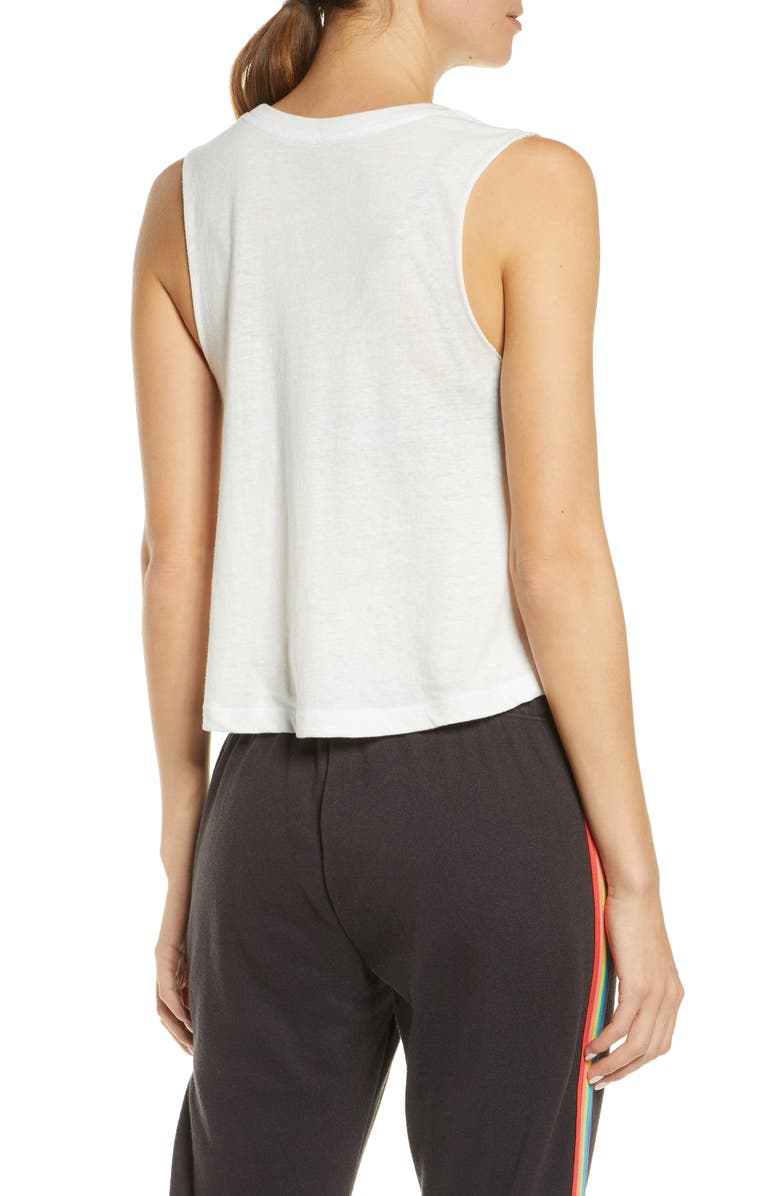 Spiritual Gangster Karma Crop Tank Top, Alternate, color, 