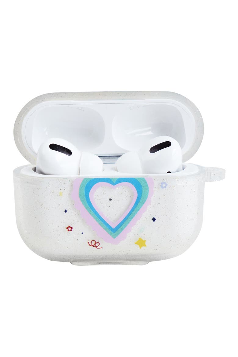 Love '90s AirPods Pro Case, Alternate, color, CLEAR