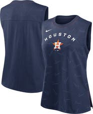 Nike Women's Nike Navy Houston Astros Muscle Play Tank Top