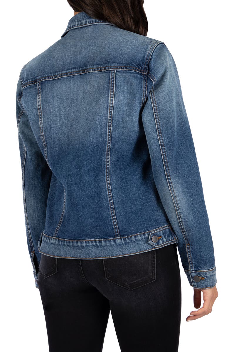 KUT from the Kloth Emma Boyfriend Denim Jacket, Alternate, color, 