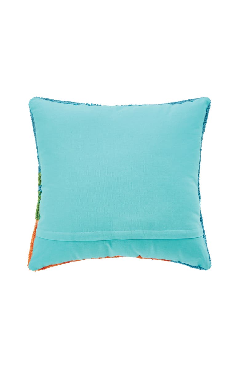 C&F Home Blessed Pumpkin Hooked Throw Pillow, Alternate, color, Blue