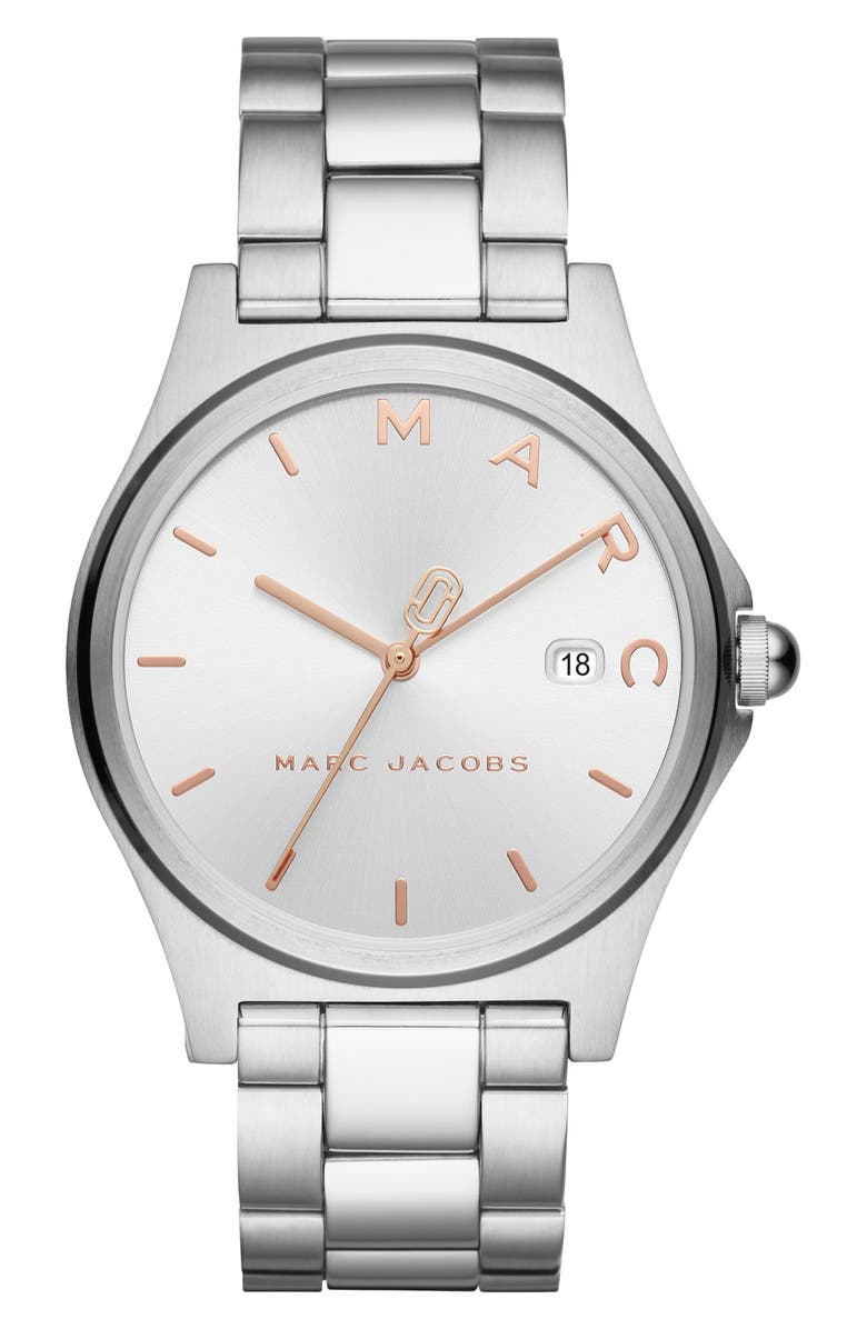 Marc Jacobs Henry Bracelet Watch, 39mm, Main, color,