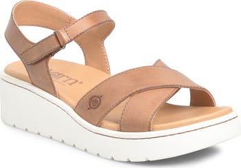 Katrina Ankle Strap Platform Wedge Sandal