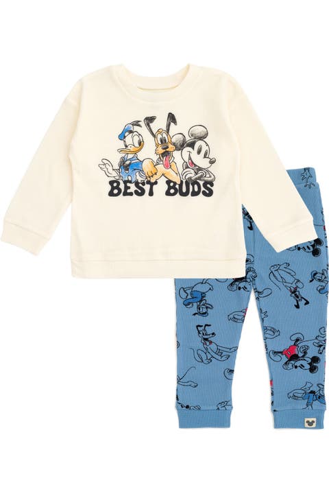 Mickey Mouse Loungewear 2-Piece Sweatshirt and Pants Set