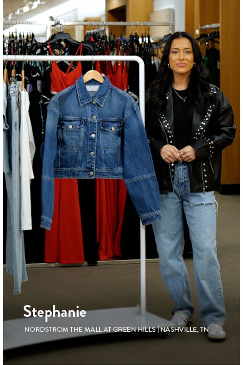 Crop Denim Jacket video
