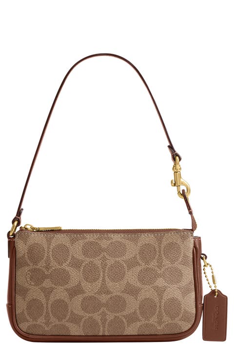 Plaza 18 Signature UpcraftedLeather Baguette Bag