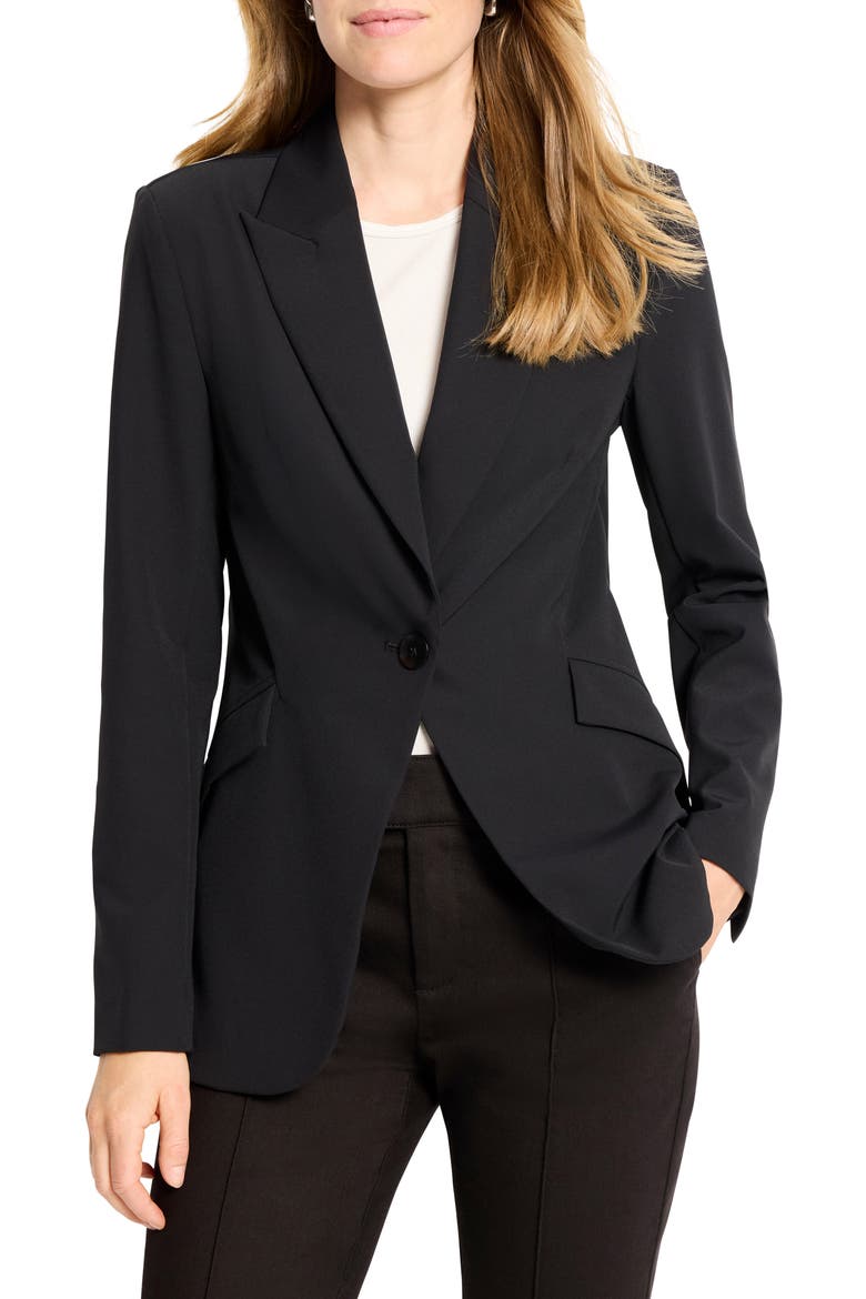 Contour Blazer, Main, color, BLACK ONYX