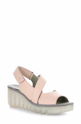 Basy Slingback Platform Wedge Sandal