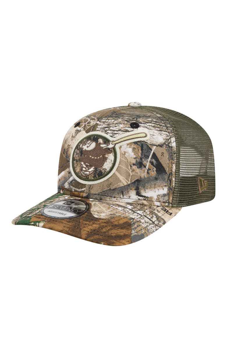 New Era Men's New Era Camo San Diego Padres Realtree 9SEVENTY Adjustable Hat, Main, color, Camo