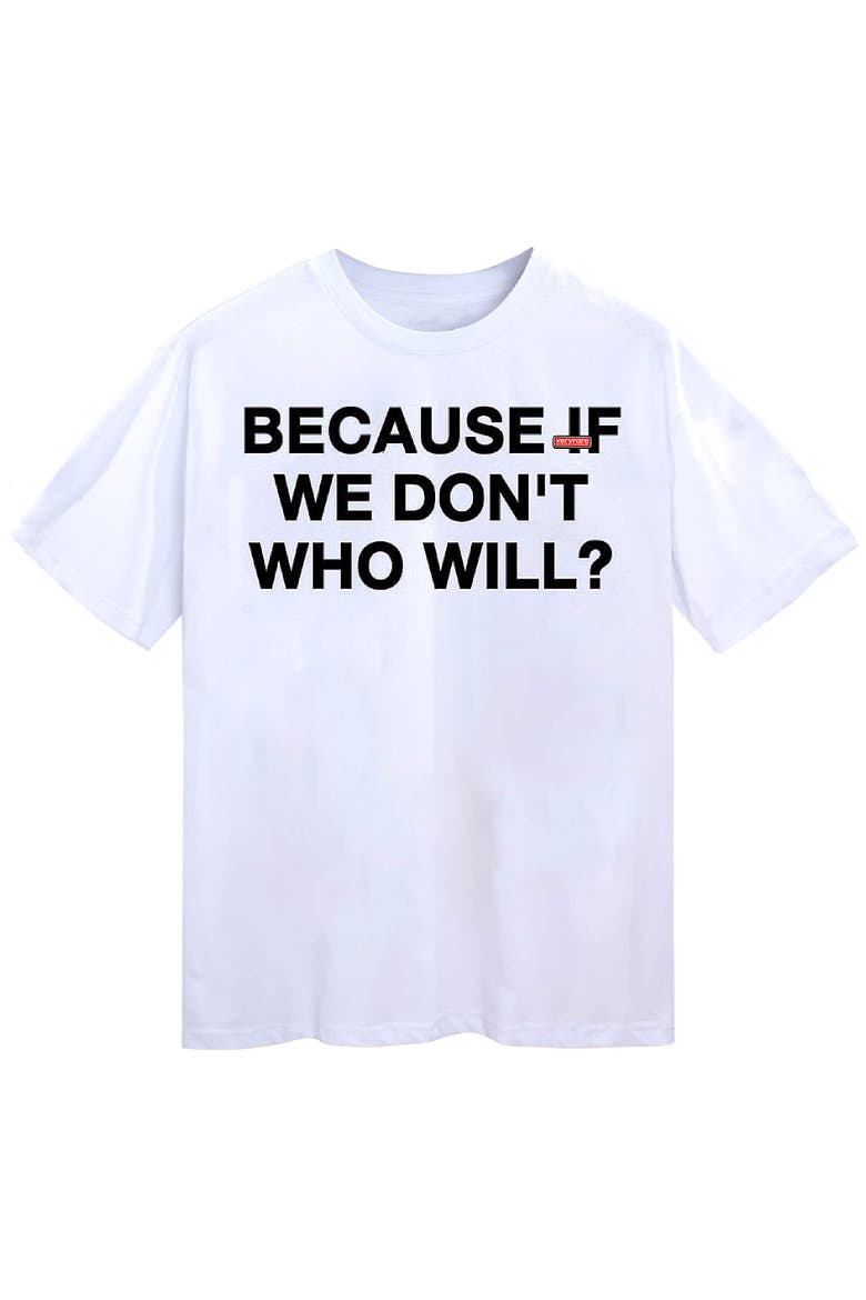 Who Will Tee, Main, color, White
