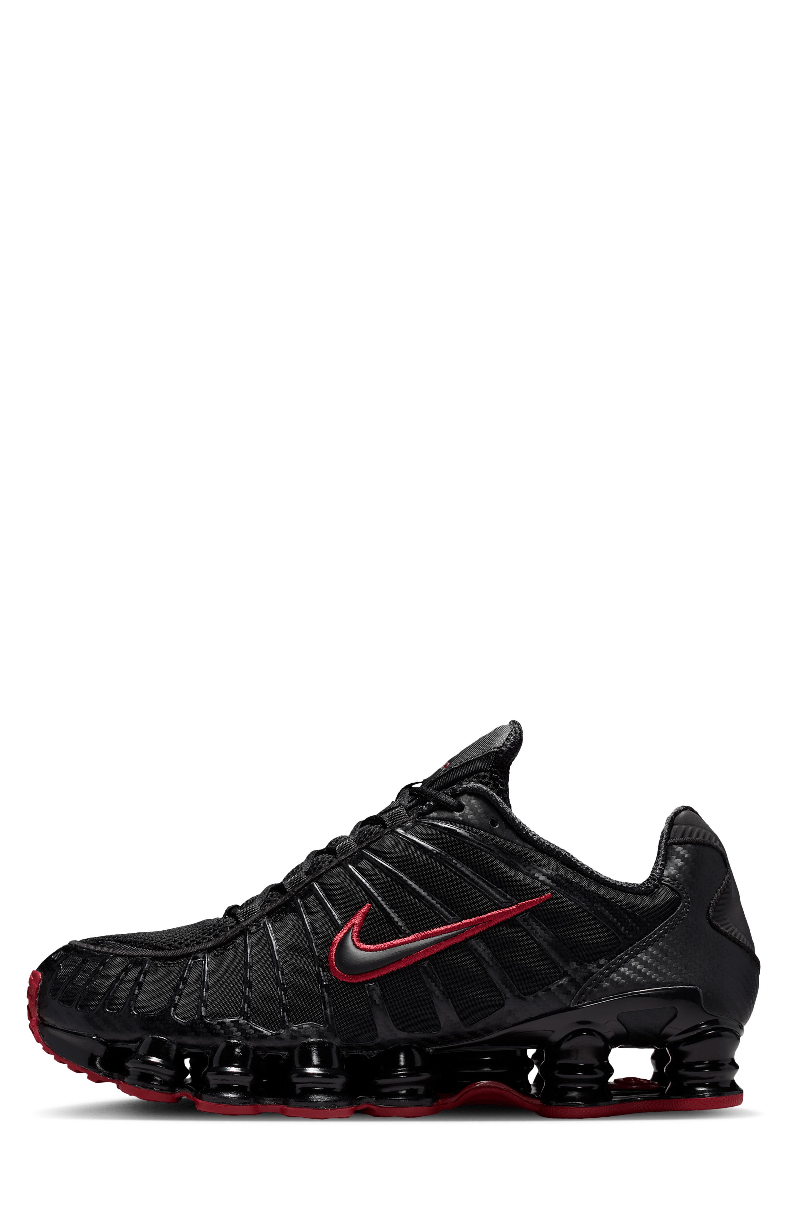 Shox TL SE Sneaker, Alternate, color, BLACK/ TOUGH RED/ BLACK