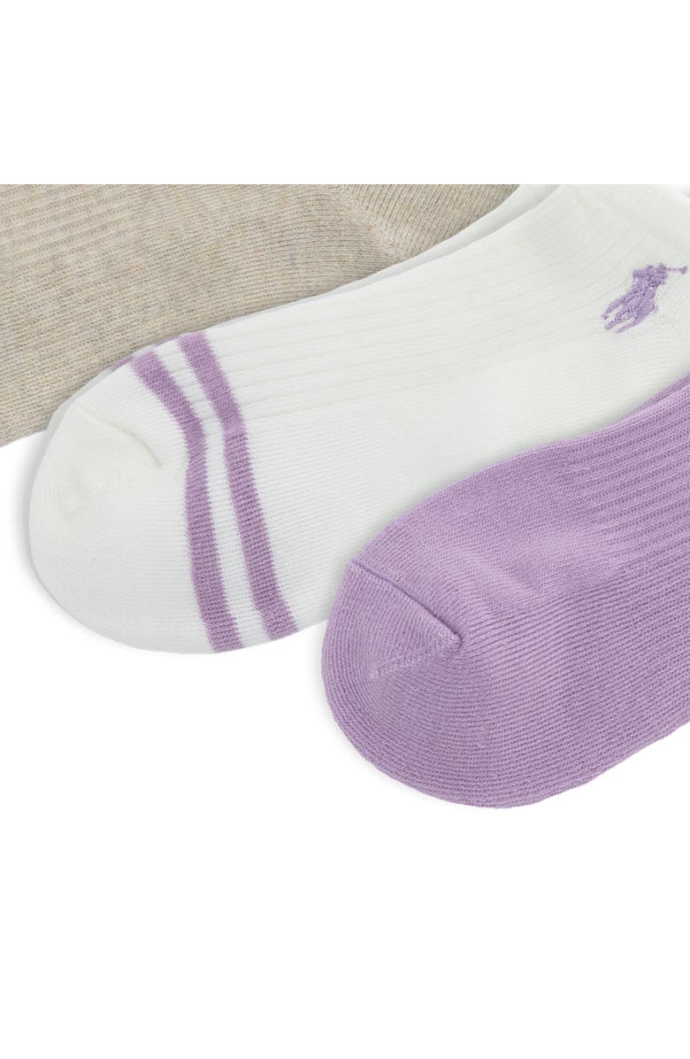 Polo Ralph Lauren Assorted 6-Pack Low Cut Socks, Alternate, color, Light Assorted