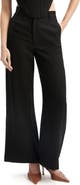Bardot Enya High Waist Wide Leg Linen Pants
