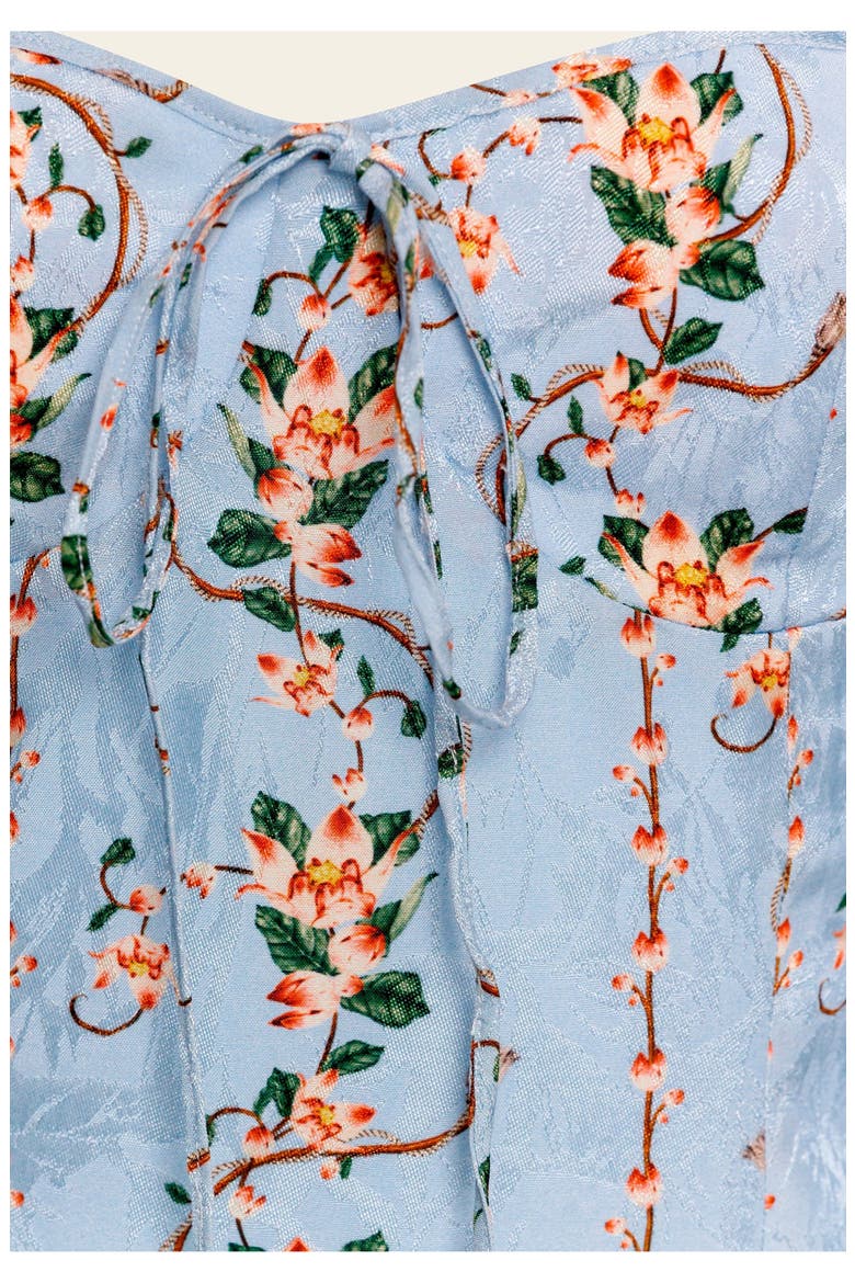 Lorena  Navegante Mini Dress, Alternate, color, Blue