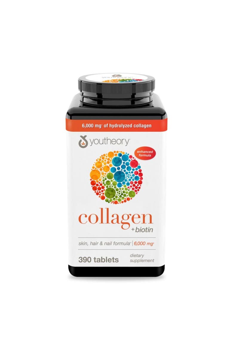 Collagen Biotin Advanced Supplement Tablets 390 Tablets, Main, color, None