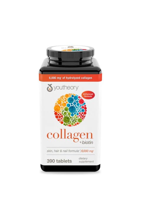 Collagen Biotin Advanced Supplement Tablets 390 Tablets