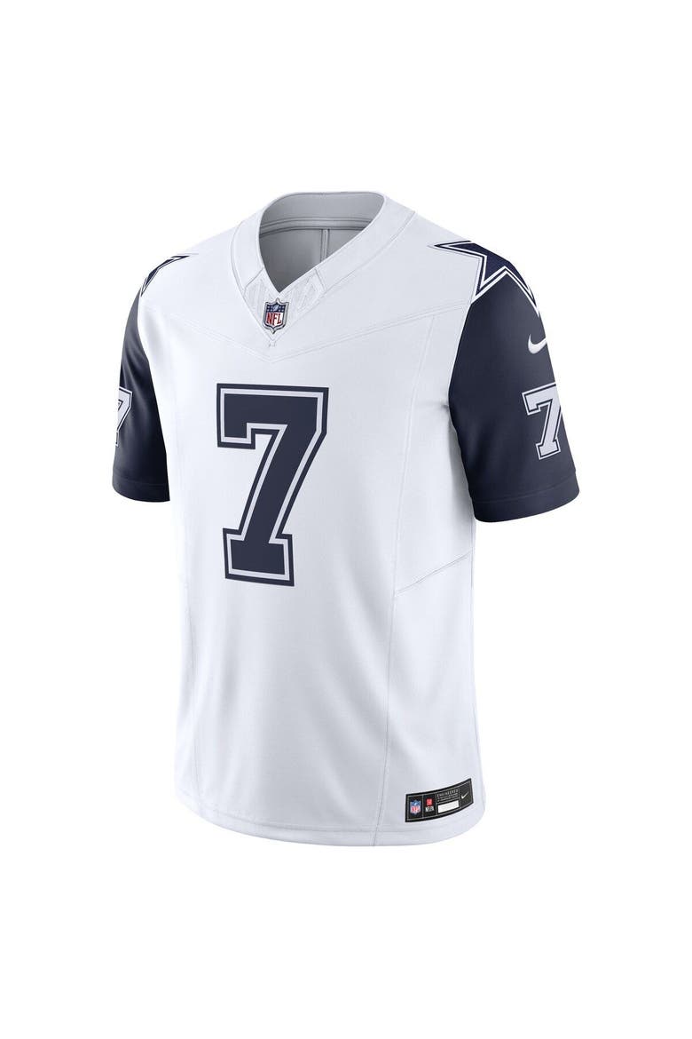 Men's Nike Trevon Diggs White Dallas Cowboys Vapor F.U.S.E. Limited Jersey, Alternate, color, White