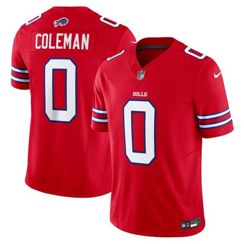 Men's Nike Keon Coleman Red Buffalo Bills Alternate  Vapor F.U.S.E. Limited Jersey