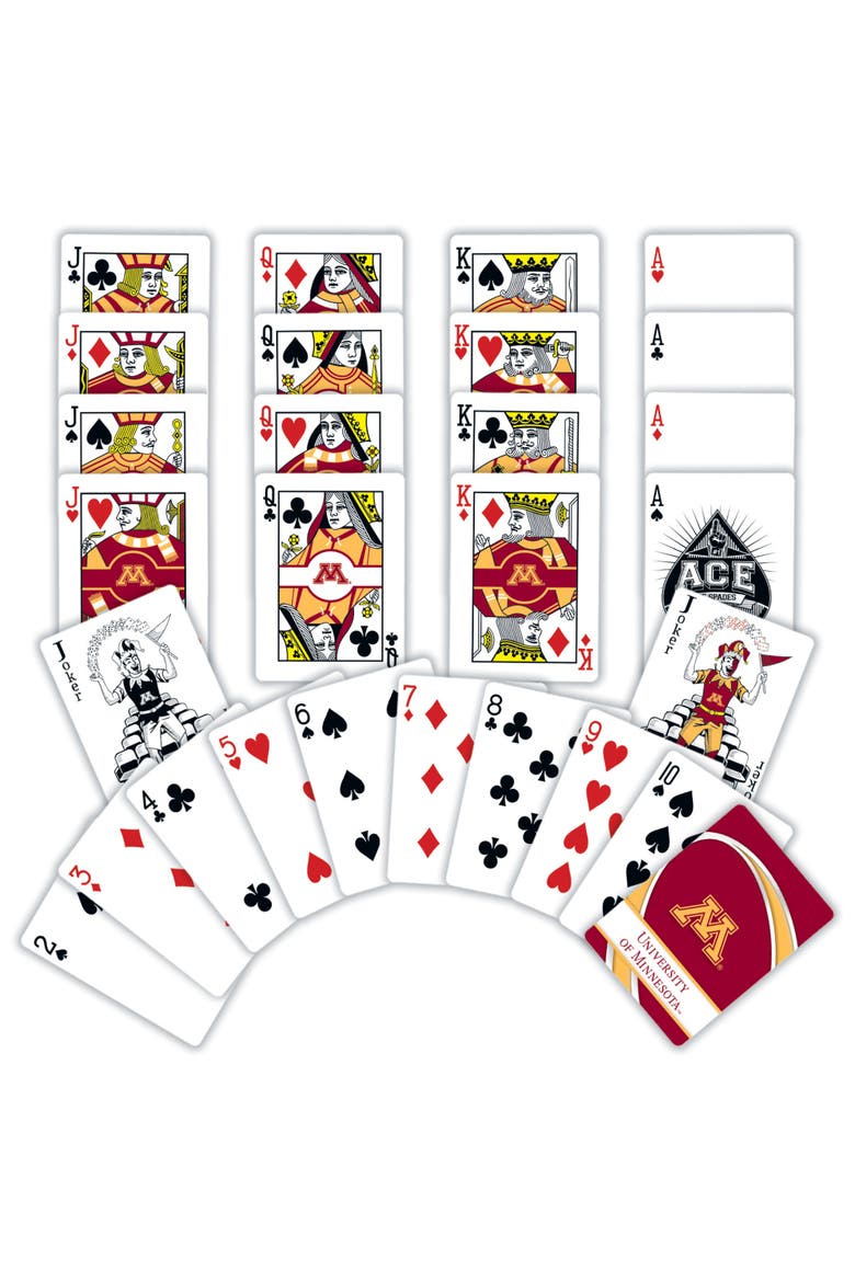 Minnesota Golden Gophers Playing Cards, Alternate, color, Multicolor
