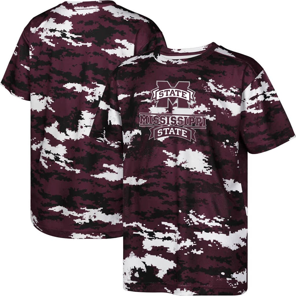 Outerstuff Youth Maroon Mississippi State Bulldogs Scrimmage T-shirt In Burgundy