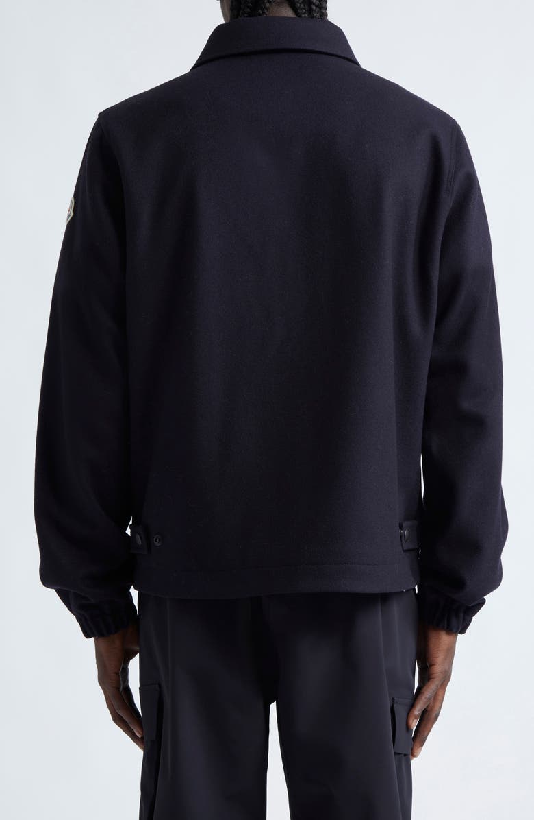 Moncler Fredarola Wool Felt Shacket, Alternate, color, 
