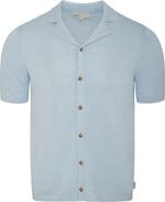 Onia Cotton Linen Blend Camp Sweater