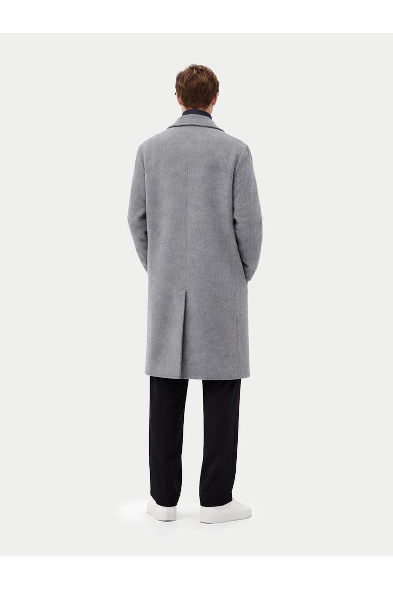 Double-Breasted Cashmere Coat for Men, Alternate, color, dim gray