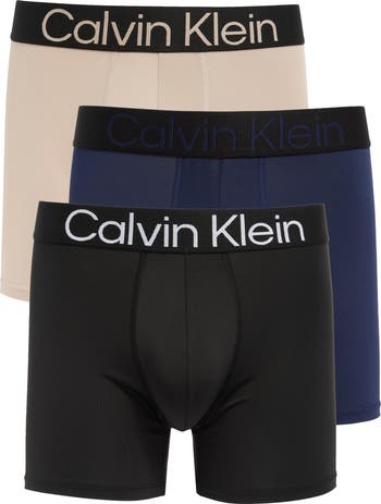 Calvin Klein Bold Logo 3-Pack Boxer Briefs Nordstromrack