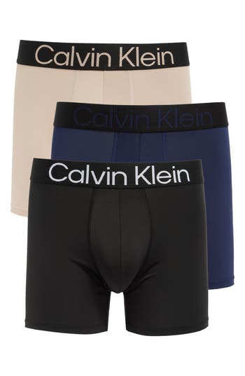 Calvin Klein Bold Logo 3-pack Boxer Briefs